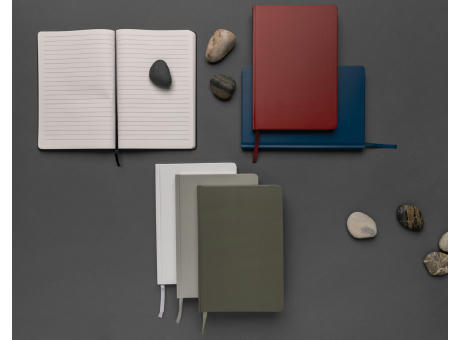 A5 Impact Steinpaper Hardcover Notizbuch bedrucken