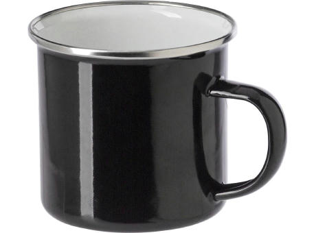 Trinkbecher aus Emaille (350ml) Jamaal bedrucken