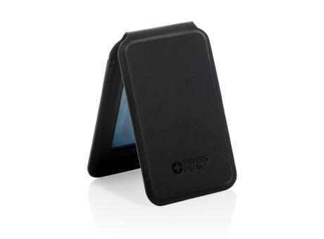 Magstand magnetische Handytasche mit Ständer aus RCS rec. PU Werbeartikel