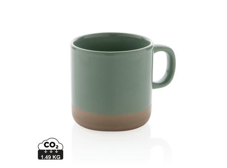 Product image Becher aus glasiertem Keramik, 360ml bedrucken