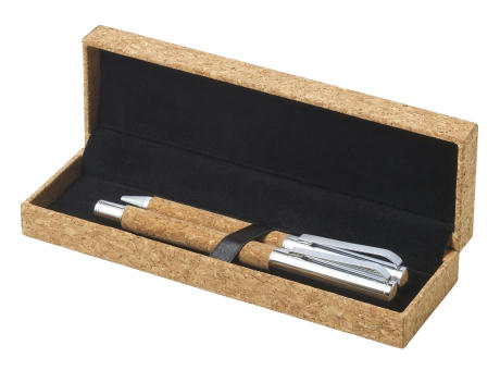 Product image Schreibset aus Kork/Metall Elmer Werbeartikel