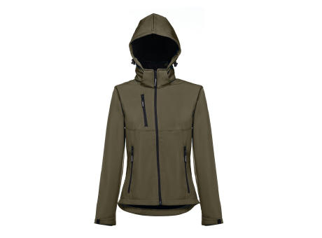 THC ZAGREB WOMEN. Gürtel-Softshell-Jacke für Damen Werbeartikel