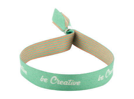 individuelles RPET Festivalarmband SuboWrist Alloy Werbeartikel