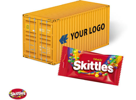 3D Präsent "Container" mit Skittles® Werbeartikel