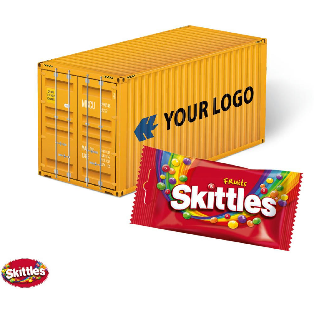 Product image 3D Präsent "Container" mit Skittles® Werbeartikel