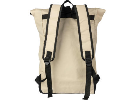 rPET (600D) Rolltop-Rucksack Marlene Werbeartikel