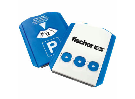 Product image Parkscheibe TRIO, 3 Chips inkl. 1c Werbedruck Werbeartikel