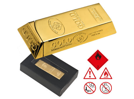 Product image Automatik Feuerzeug Goldbarren Werbeartikel