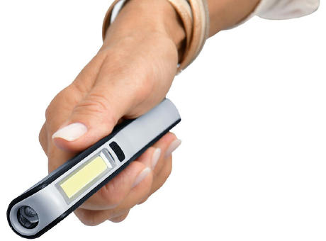 Aufladbare LED Leuchte "Check Light Charge 130 L" Werbeartikel