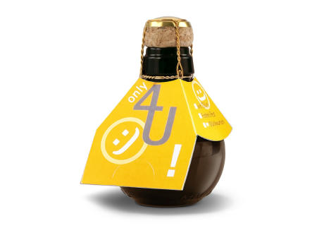 Product image Kleinste Sektflasche der Welt! Only 4 u - Ohne Geschenkkarton, 125 ml Werbeartikel