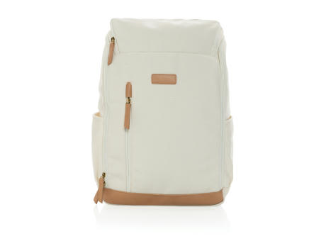 Impact AWARE™ 16 oz. r recyceltem canvas 15" Laptop-Rucksack bedrucken