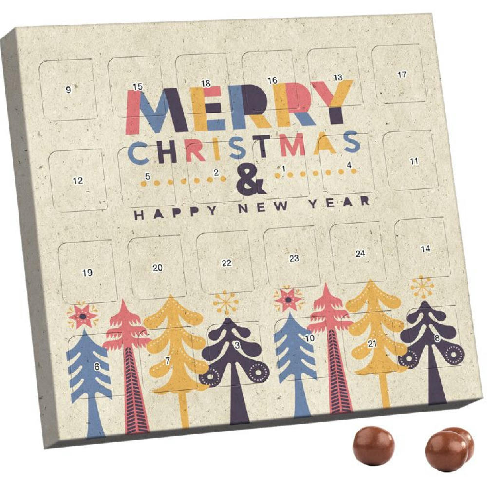 Product image XS Adventskalender Graspapier Werbeartikel