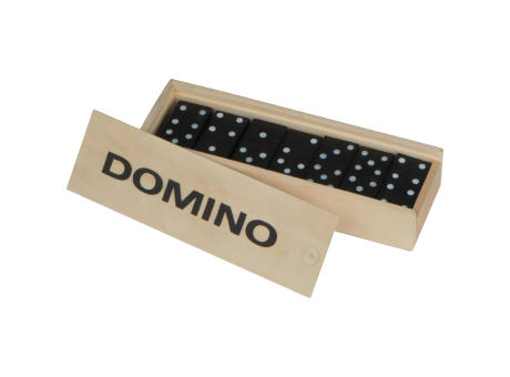 Domino Spiel aus Holz Werbeartikel