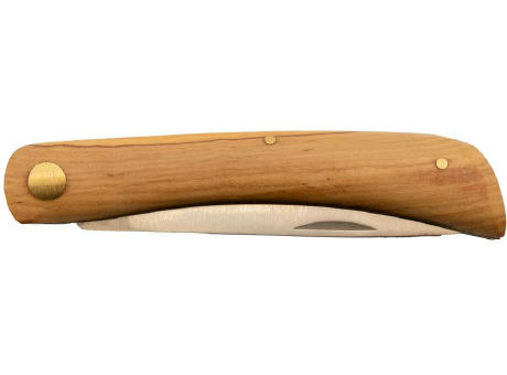 Traditionelles Taschenmesser 'Terroir', Olivenholz Werbeartikel