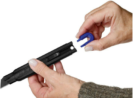 Cuttermesser "Pure Cut blau" Werbeartikel