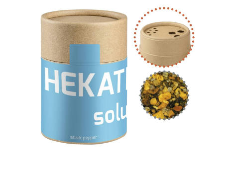 Product image Gewürzmischung Steak Pfeffer, ca. 75g, Kraftpapierstreuer Midi Werbeartikel
