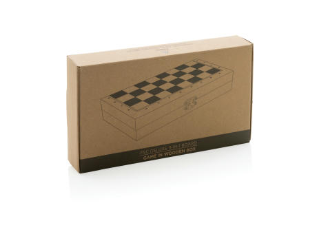 Deluxe 3-in-1-Brettspiel in Box Werbeartikel