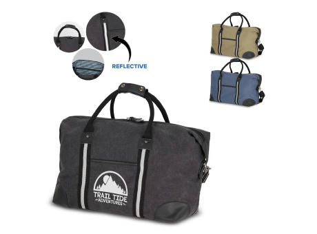 Product image Weekender-Tasche aus recyceltem Baumwoll-Canvas Harper Werbeartikel