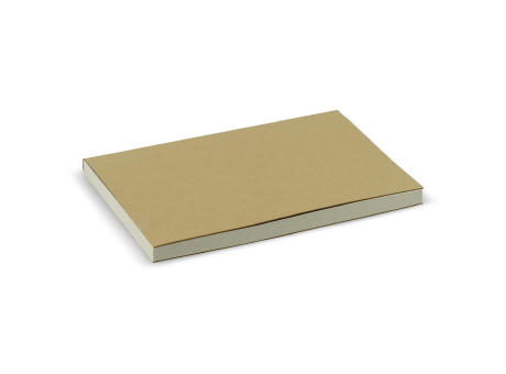 Haftnotizen mit Softcoverumschlag, Papier, 100 x 72mm Werbeartikel