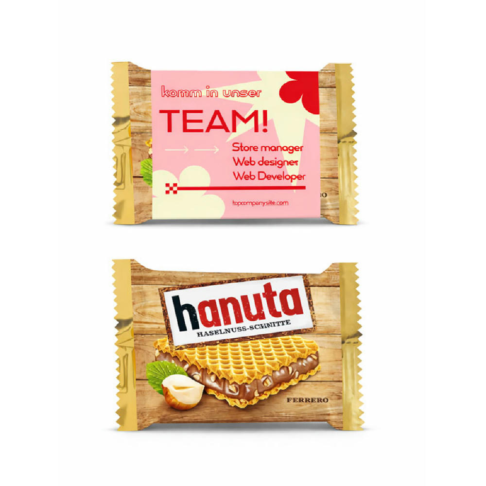 Product image Hanuta im Werbeschuber Werbeartikel