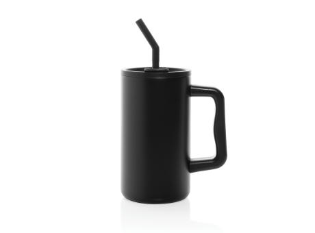 Cube Becher aus RCS recyceltem Stahl 800ml bedrucken