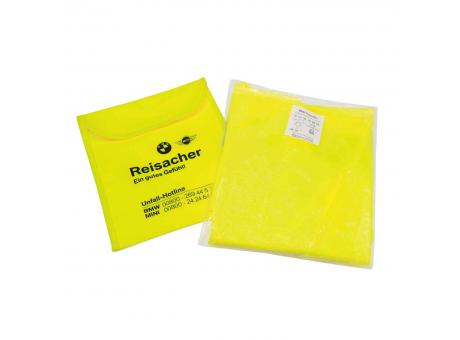 Product image Kfz-Set VIP Warnweste im Beutel inkl. 1c Druck Werbeartikel