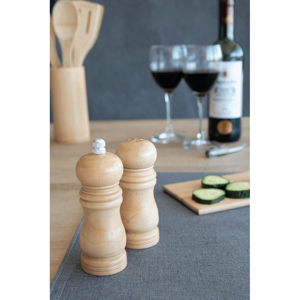 DUO SPICE - Salzstreuer & Pfeffermühle im Set Werbeartikel