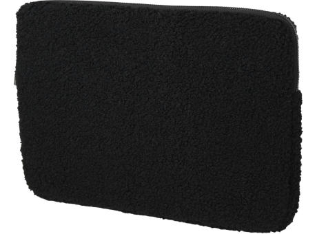 Bear 13" GRS-recycelte Sherpa Laptophülle 2 L  Werbeartikel