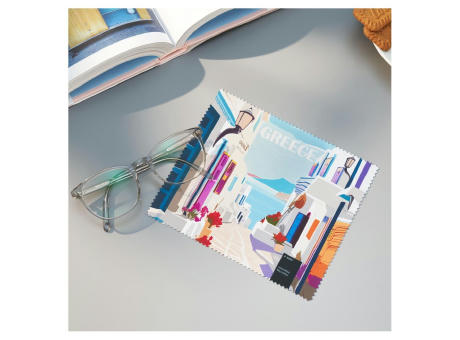 POLYCLEAN Brillenputztuch 30x20 cm im Polybeutel, All-Inclusive-Paket bedrucken