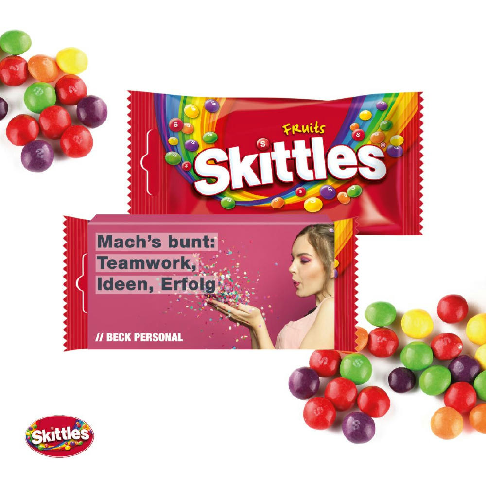 Product image Skittles® im Werbeschuber Werbeartikel