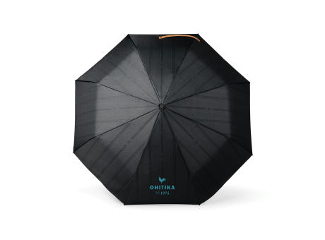 VINGA Bosler AWARE™ 21" faltbarer Schirm aus recyceltem PET Werbeartikel