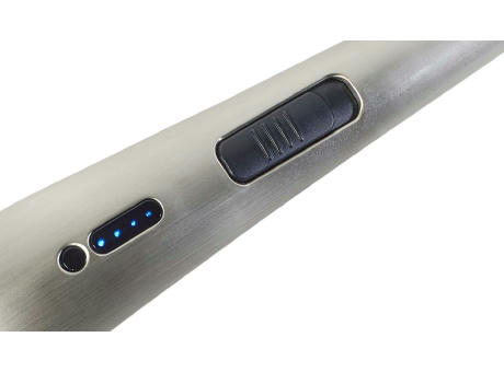 ARC Aufladbares Lichtbogen-Stabfeuerzeug mit Kindersicherung, Ladestandsanzeige und Geschenkverpackung bedrucken