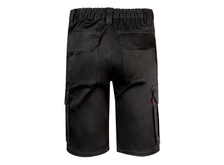 VL HEBE. Stretch-Bermudashorts mit mehreren Taschen (240 g/m²), aus Baumwolle (46 %), EME (38 %) und Polyester (16 %) Werbeartikel