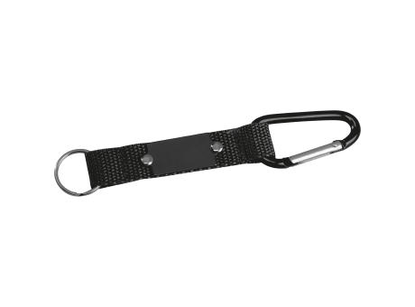 Schlüsselanhänger mit Karabiner und Plättchen aus Metall bedrucken