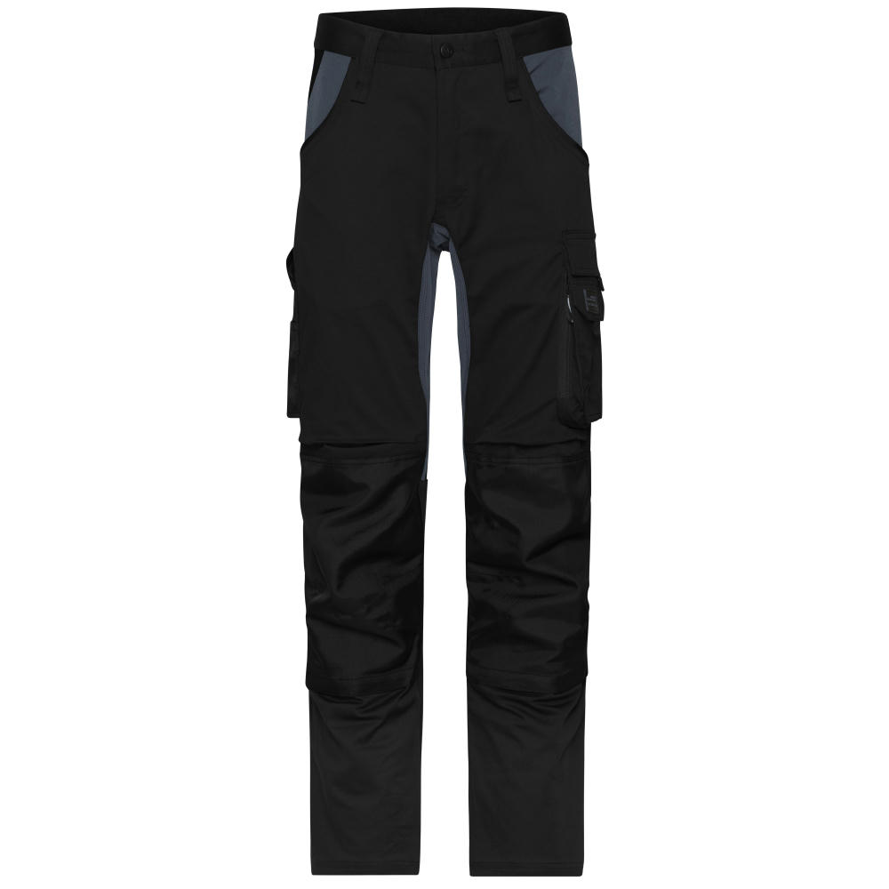 Product image Workwear Stretch-Pants Slim Line - Spezialisierte Arbeitshose in schmaler Schnittführung mit elastischen Einsätzen und funktionellen Details Werbeartikel