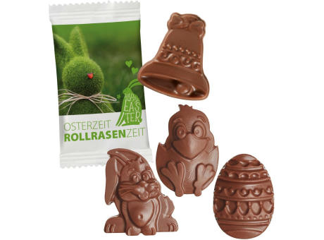 Product image Oster Schoko-Figuren im Papierflowpack Werbeartikel