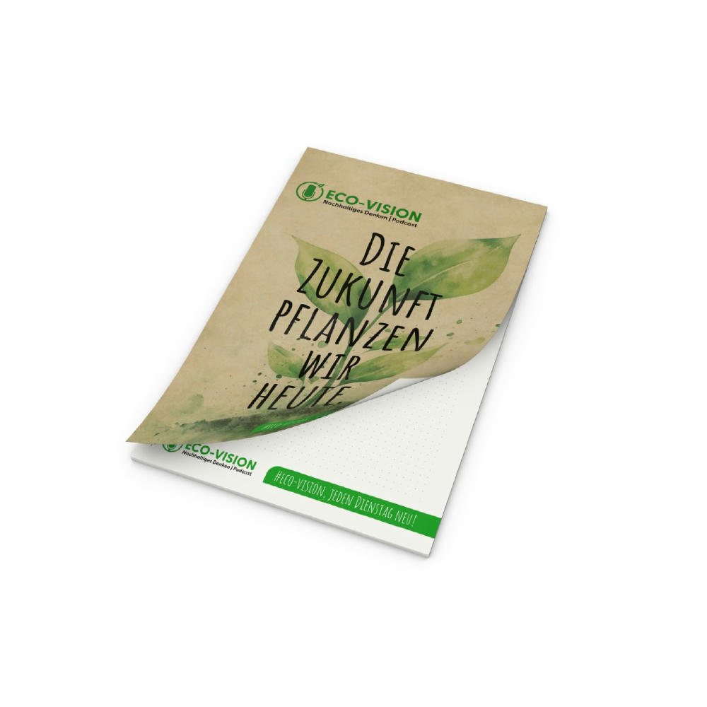 Product image Schreibblock Cover Recycling Werbeartikel