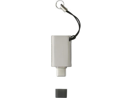 USB-Stick aus verzinkter Oberfläche Ringelblume bedrucken