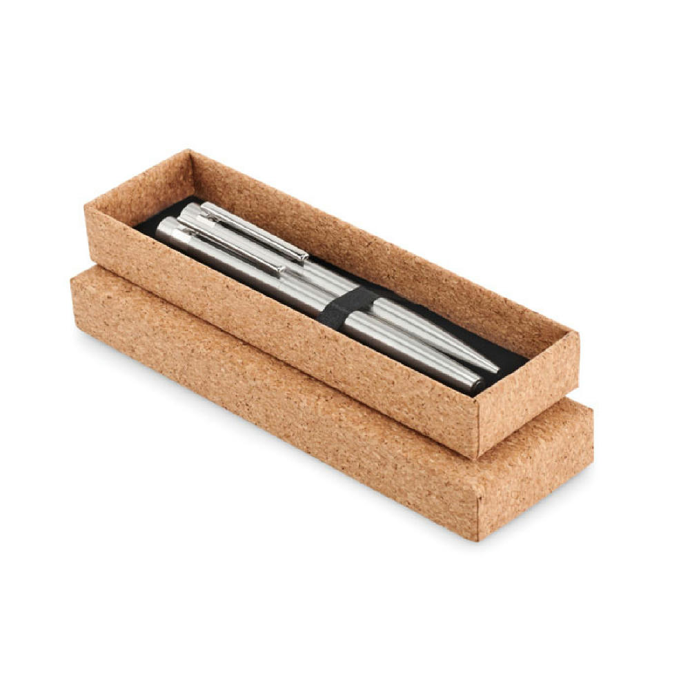 Schreibgeräte-Set aus Edelstahl Werbeartikel
