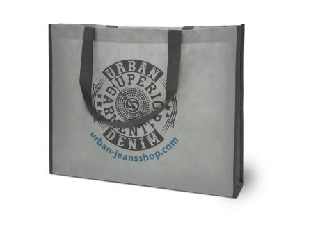 DAVOS - Tragetasche mit Boden- Seitenfalte bedrucken