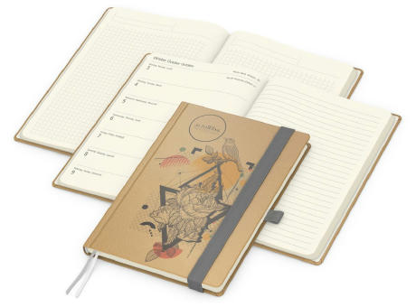 Wochenplaner Match-Hybrid Creme Bestseller Werbeartikel