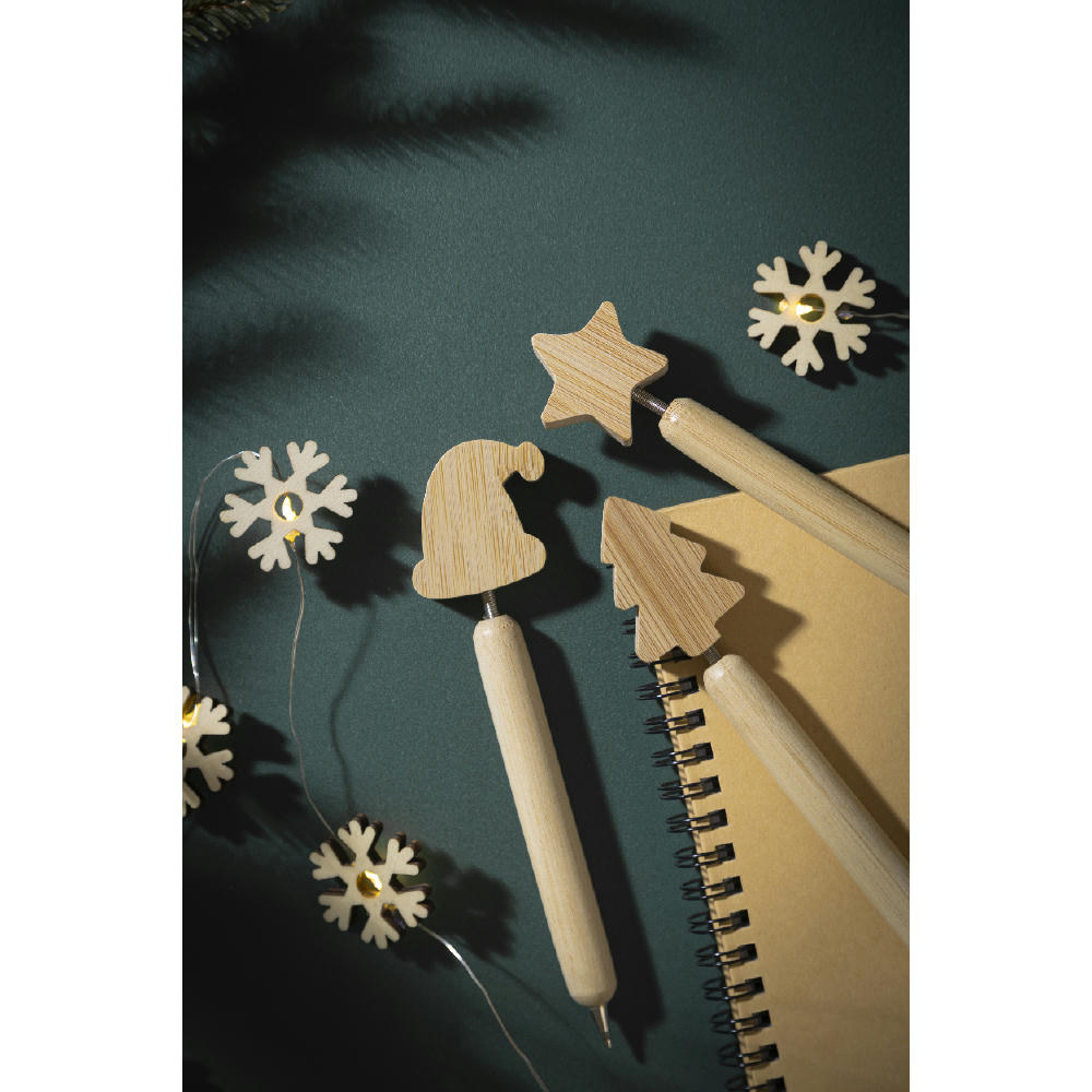 Weihnachtskugelschreiber, Stern Xoom Werbeartikel