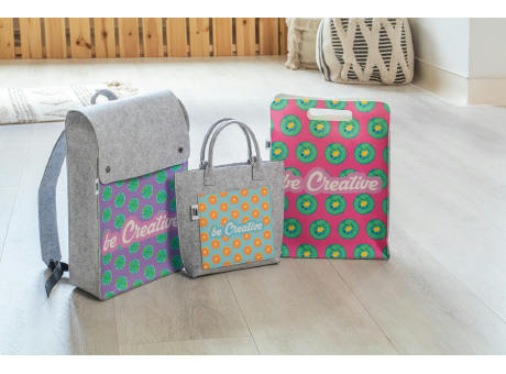 individueller RPET Rucksack CreaFelt Back II bedrucken
