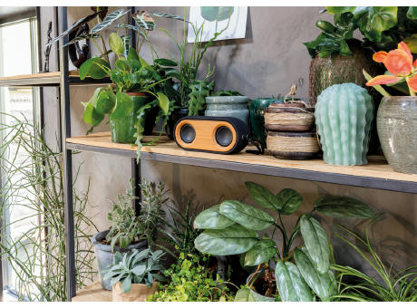 Bamboo X doppelter Lautsprecher Werbeartikel