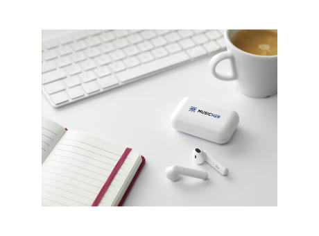 Sensi TWS Kabellose Ohrhörer in Ladecase Werbeartikel