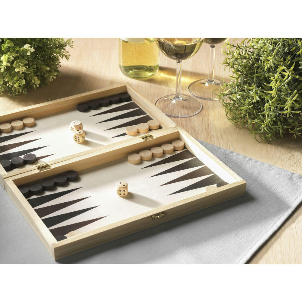 Backgammon Game Box Werbeartikel