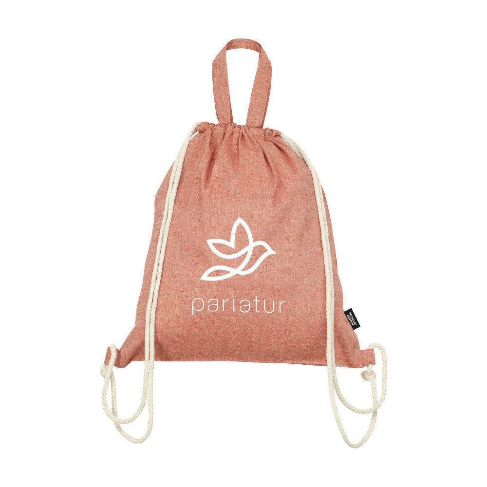GRS Recycled Cotton PromoBag Plus (180 g/m²) Rucksack Werbeartikel