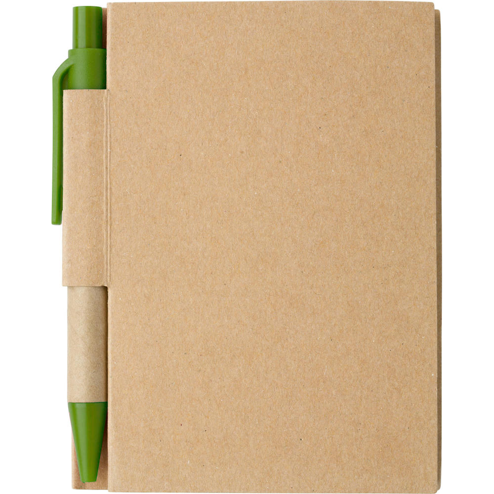 Notizbuch aus Karton Cooper Werbeartikel