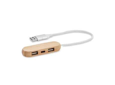 Product image 3 Port 2.0 USB Hub Werbeartikel