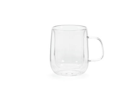 Elbe 450 Tasse aus Borosilikatglas, 440ml Werbeartikel